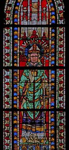 Fenster w207 mit St. Augustinus von French School