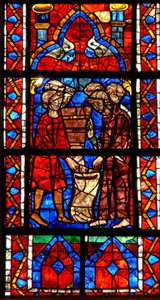Fenster w212 mit Stiftern - Bäcker von French School