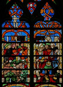 Fenster w234 zeigt Josef wird aus der Grube geholt