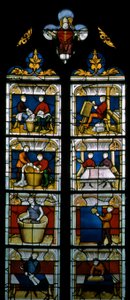 Fenster w25 zeigt das Tuchhändlerfenster