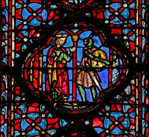 Josua trifft die Gibeoniter. Josua IX 6-8