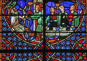 Das Gleichnis von Dives und Lazarus von French School