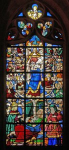 Fenster w4, Darstellung des Jessebaums