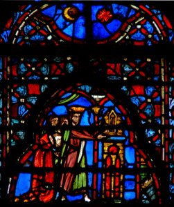 Das Tabernakel in Shiloh. Josua XVIII 1 von French School