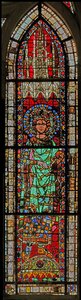 Fenster w7 mit Karl (der Dicke) von French School