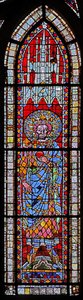 Fenster w7 mit Ludwig, Sohn von Lothar II von French School