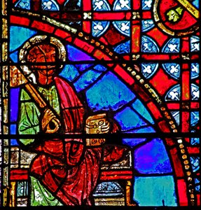 Fenster w9, St. Petrus von French School