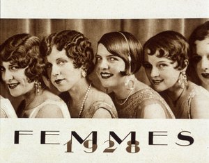 Frauen tragen die Jungenfrisur - in „Vu“