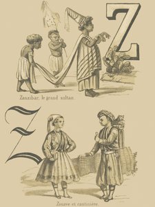 Z: Sansibar, der große Sultan / Zuave und Kantiniere von French School