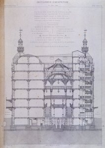 Kaufhaus Le Printemps in Paris: Querschnittsarchitektur