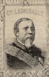 Porträt des französischen Generals Paul de Ladmirault - 1870-71 von French School