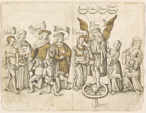 Ein Dialog über menschliche Gunst (recto) [fol. 15 verso / 16 recto]