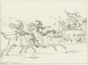 Illustration zu Goethes Faust von Friedrich August Moritz Retzsch