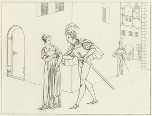 Illustration zu Goethes Faust von Friedrich August Moritz Retzsch
