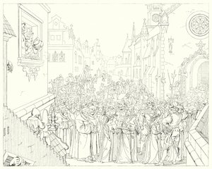 Illustration zu Schillers Lied von der Glocke