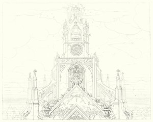 Illustration zu Schillers Lied von der Glocke von Friedrich August Moritz Retzsch