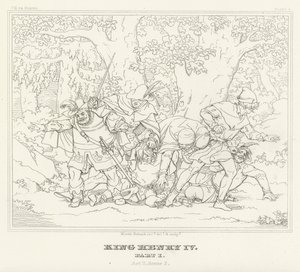 König Heinrich IV., Teil I, Akt II, Szene 2
