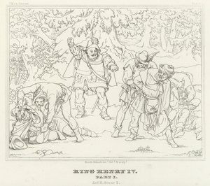 König Heinrich IV., Teil I, Akt II, Szene 2