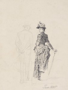 Paris 1885 von Friedrich August von Kaulbach