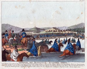 Der Beginn der französischen Invasion in Russland von Friedrich Campe
