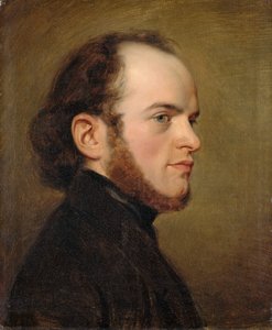 Porträt von Adolph von Menzel, ca. 1839 von Friedrich Eduard Meyerheim