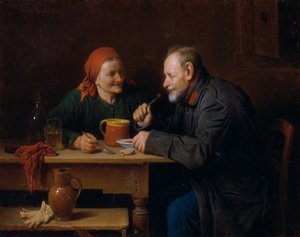 Das Mittagsmahl von Friedrich Friedländer Ritter von Malheim
