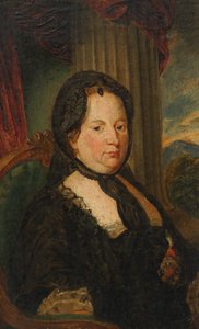 Kaiserin Maria Theresia in Trauertracht