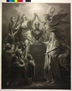 Apotheose des Kaisers Franz II. - Der Segen des Friedens