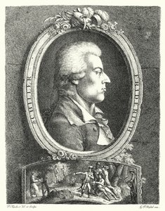 Friedrich Schiller, deutscher Dichter, Dramatiker und Philosoph (Stich) von Friedrich Kirschner