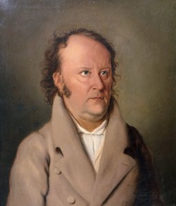 Porträt des Schriftstellers Jean Paul 1763-1825, 1810 von Friedrich Meier