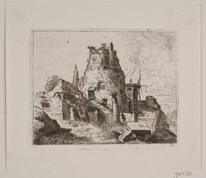 Ruine mit Turm