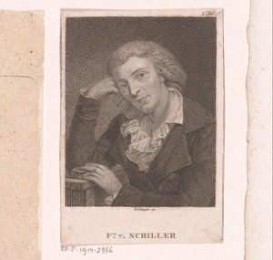Porträt von Friedrich von Schiller