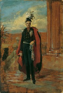 Gemäldeentwurf "Kaiser Franz I. von Österreich in preußischer Generalsuniform"