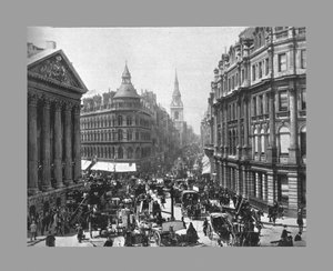Das Mansion House und Cheapside, London, ca. 1900 von Frith and Co