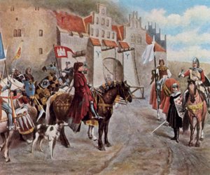 Übergabe der Festung Bergedorf von Fritz Grotemeyer