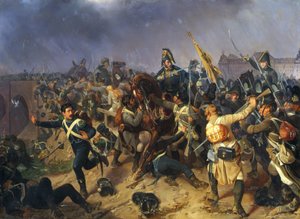 Episode aus dem Treffen bei Znaim 1809 von Fritz L
