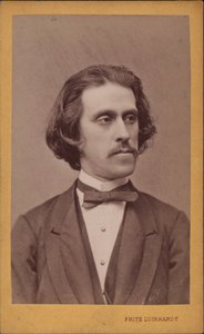 Porträt des Komponisten Josef Strauss von Fritz Luckhardt