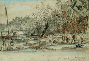 Santo Domingo, St. Thomas, 1850