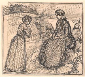 Ich werde sie alle singen, alle!, sagte die Mutter... von Fritz Syberg
