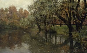 Herbsttag an der Akerselva von Fritz Thaulow