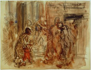 Anbetung der Heiligen Drei Könige von Fritz von Uhde