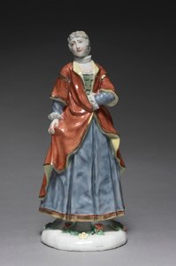 Italienische Komödienfigur: Isabella, ca. 1753