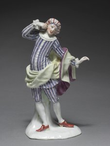 Italienische Komödienfigur: Mezetin, um 1753