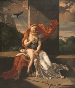 Ödipus in Kolonos, 1798 von Fulchran Jean Harriet