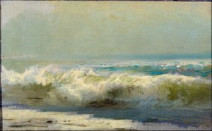 Brandung in Jalta von Fyodor Alexandrovich Vasilyev