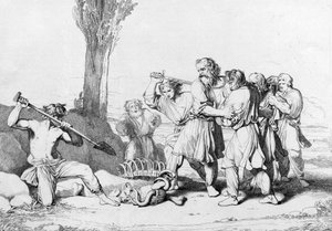 Der Tod von Großfürst Oleg, vor 1839