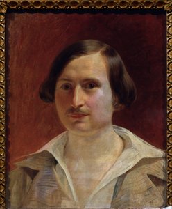 Porträt des Autors Nikolai Gogol (1809-1852) von Fyodor Antonovich Moller