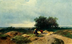 Die Rückkehr zur Herde, 1868, 1965 von Fyodor Vasil