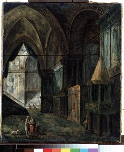 In einer Kathedrale von Fyodor Yakovlevich Alexeev