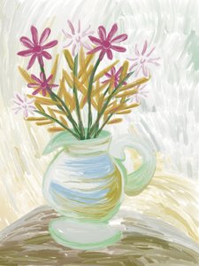 Lebendiges Blumen-Stillleben von GIovanna Gil Alves